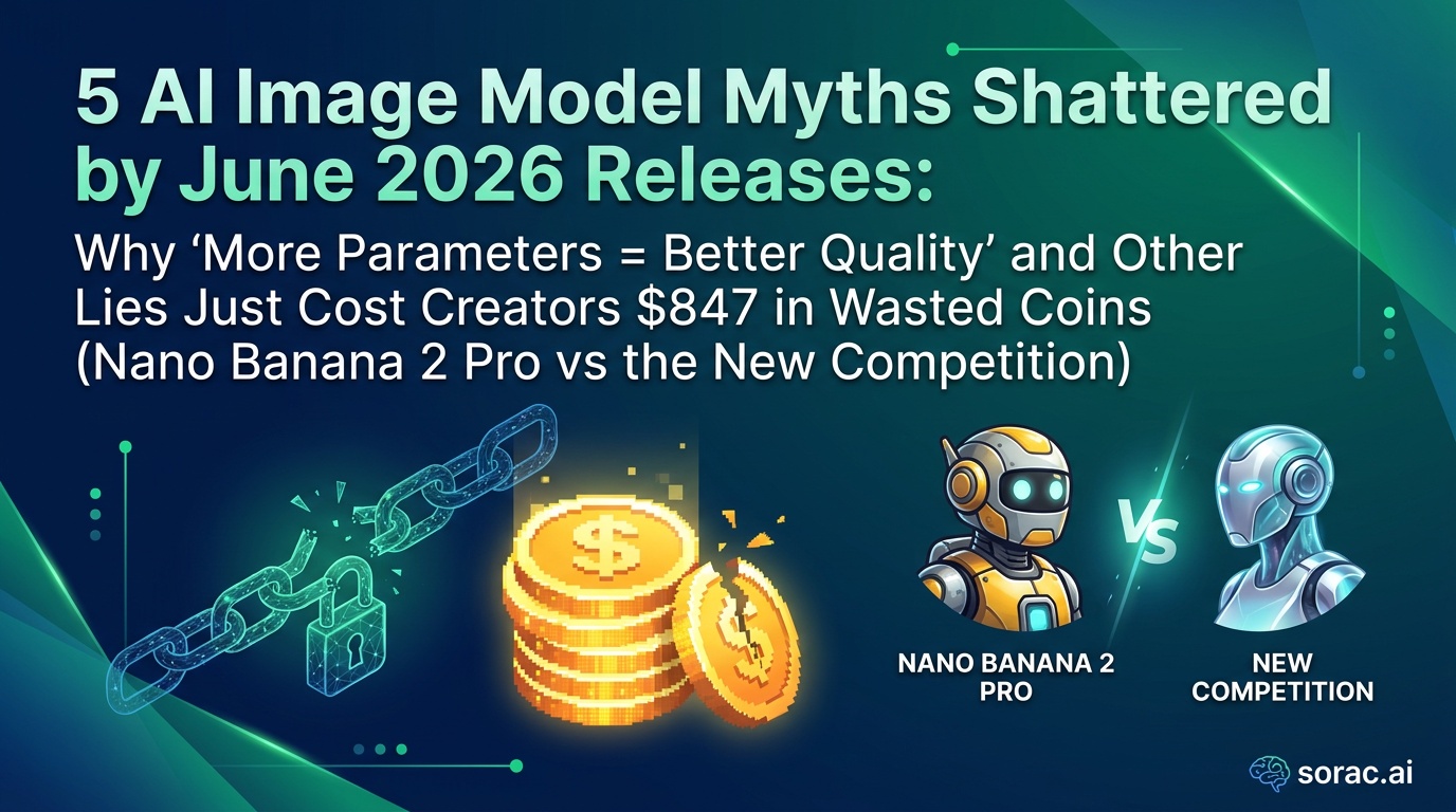 5 AI Image Model Myths Shattered by June 2026 Releases: Why 'More Parameters = Better Quality' and Other Lies Just Cost Creators $847 in Wasted Coins (Nano Banana 2 Pro vs the New Competition)