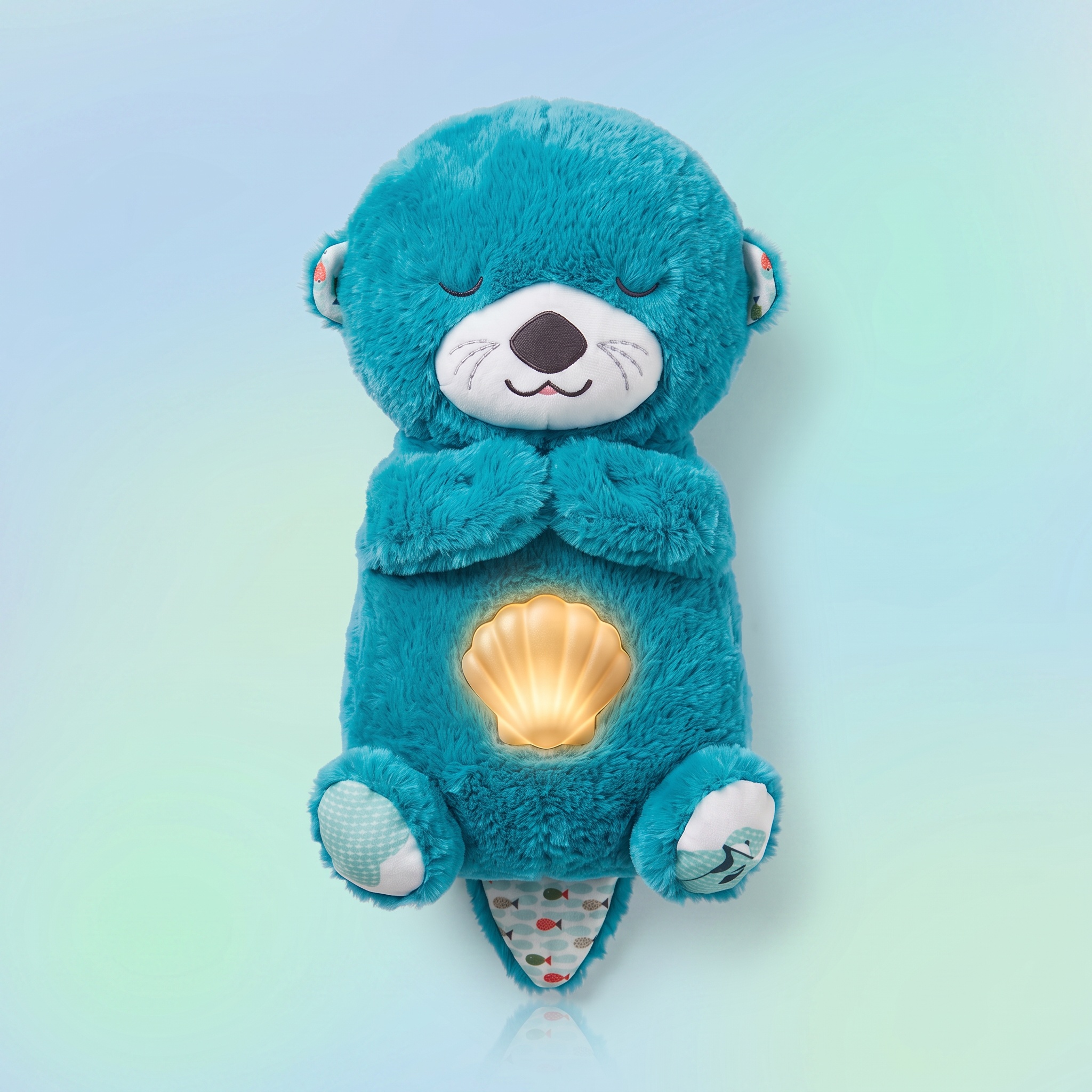 Loutre bleu turquoise