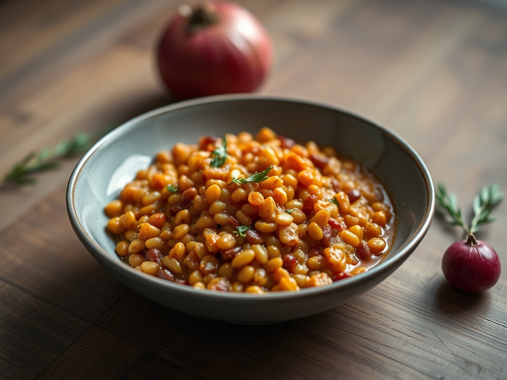Dahl de Lentilles Corail au Potimarron Rôti : Recette Batch Cooking Maison Facile et Allégée