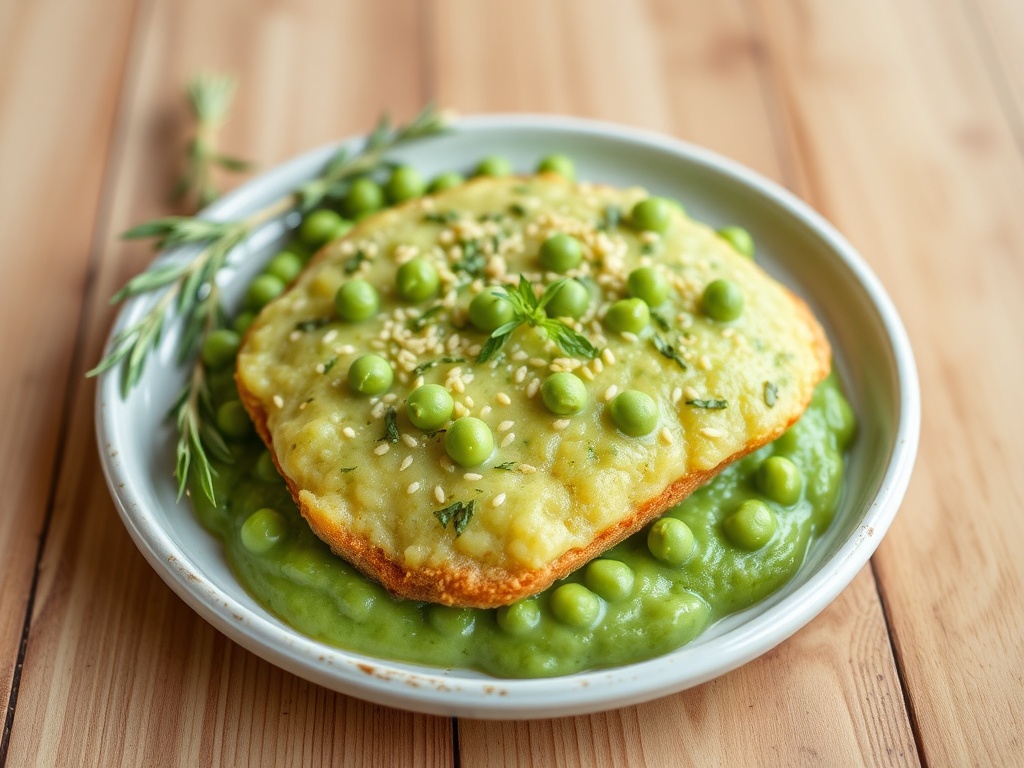 Pavé de thon protéiné au sésame et purée de pois cassés : recette saine et rapide