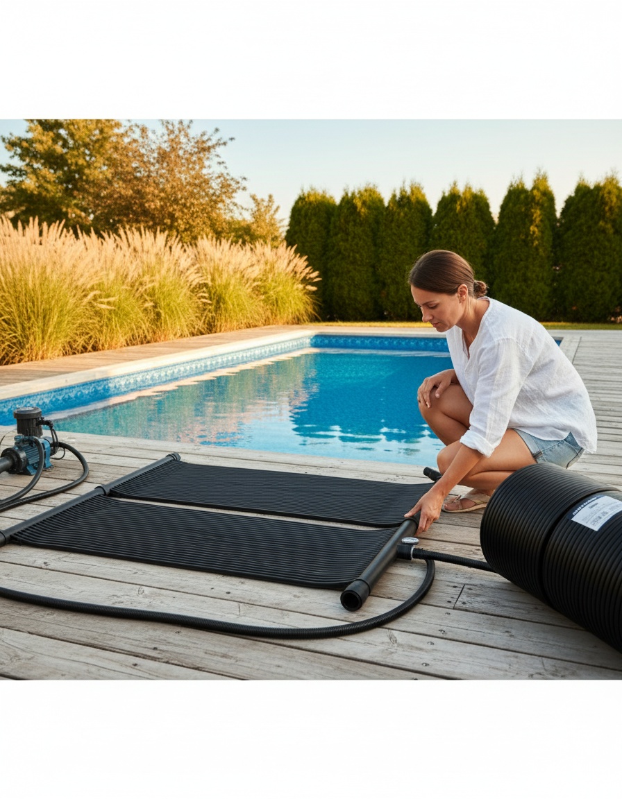 Innovador Kit Climatizador Solar para Calefacción Eficiente de Piscinas