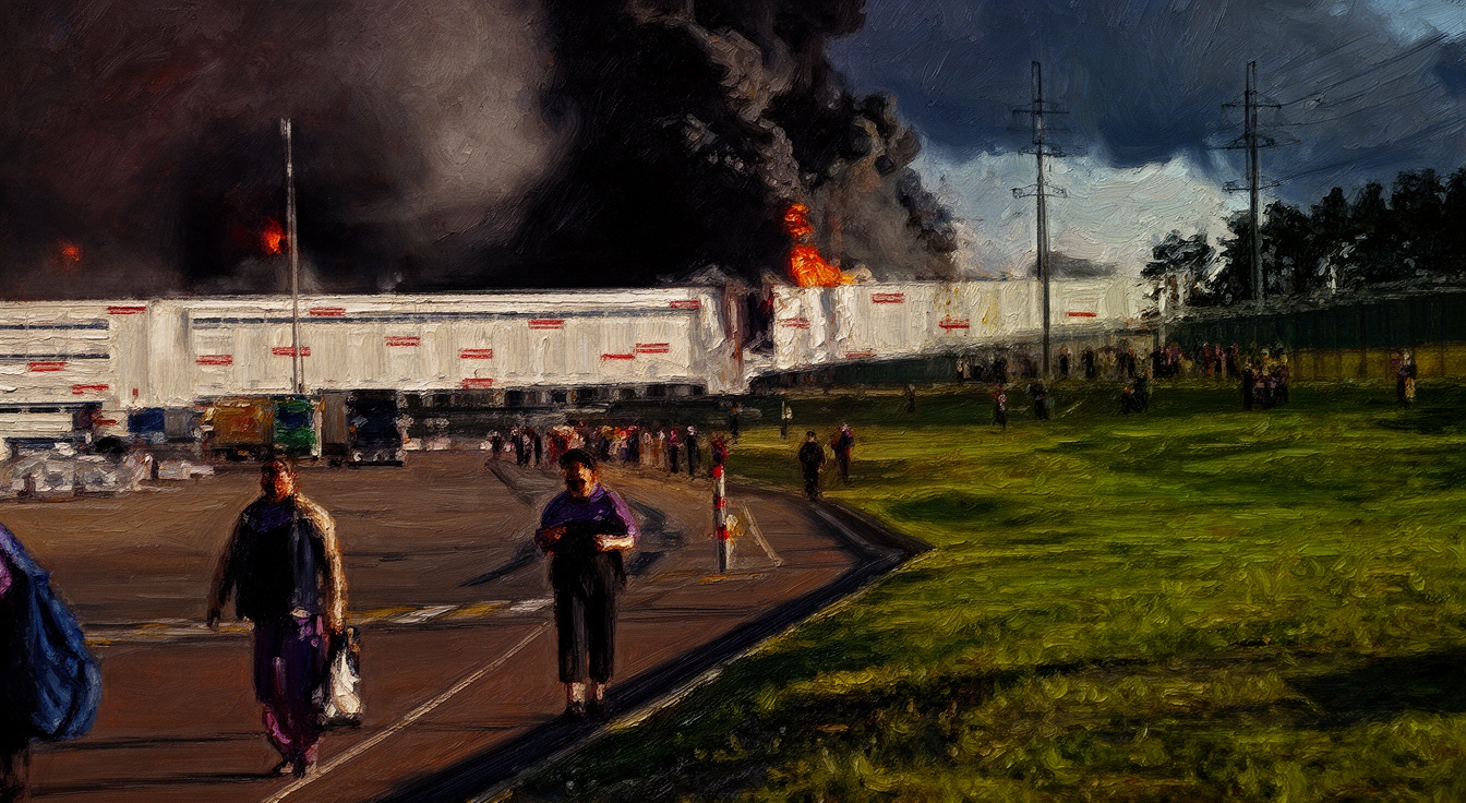Ukrainian Strikes Target Major Russian Retail Warehouses