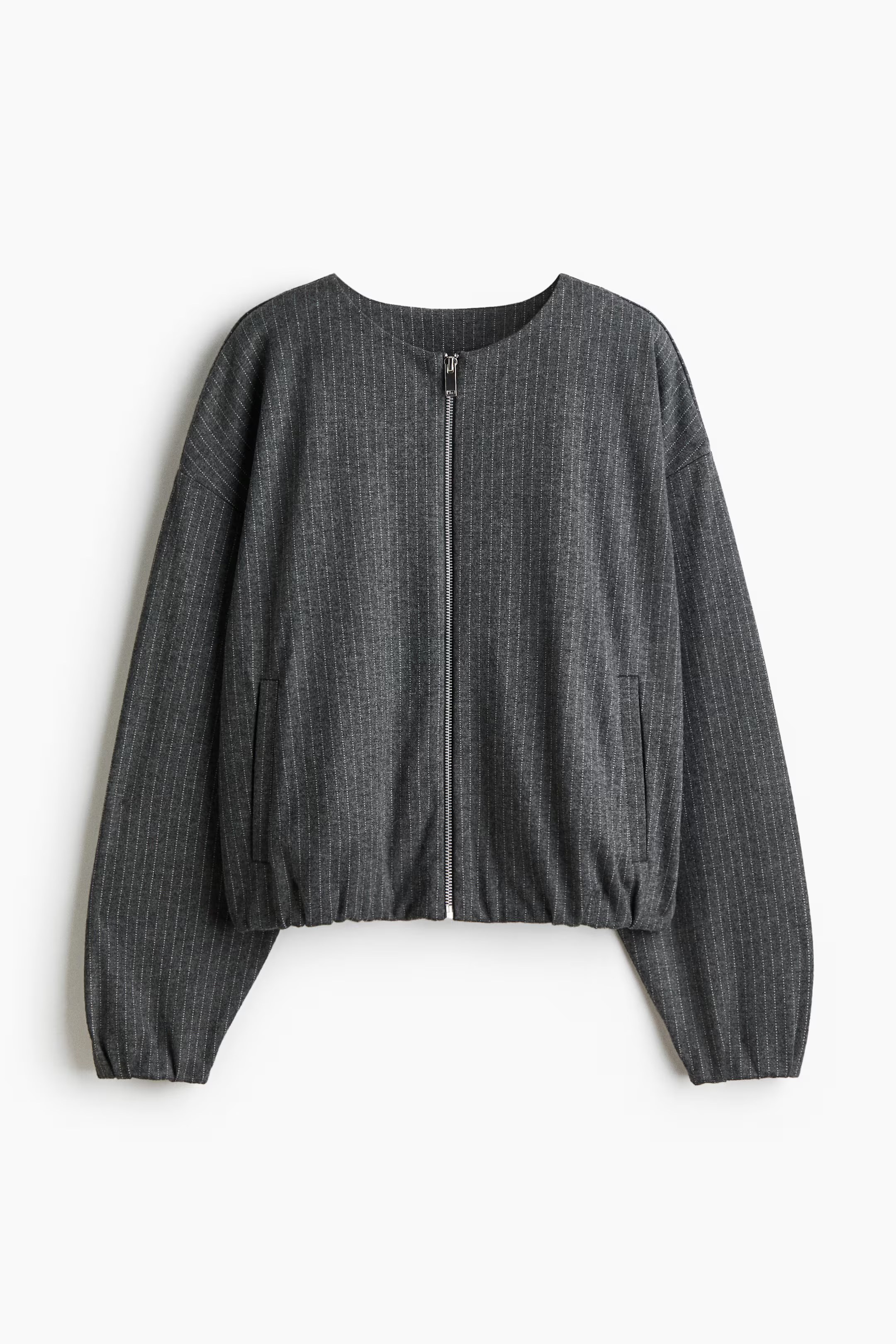 H&M, OVERSIZED JERSEY JACKET