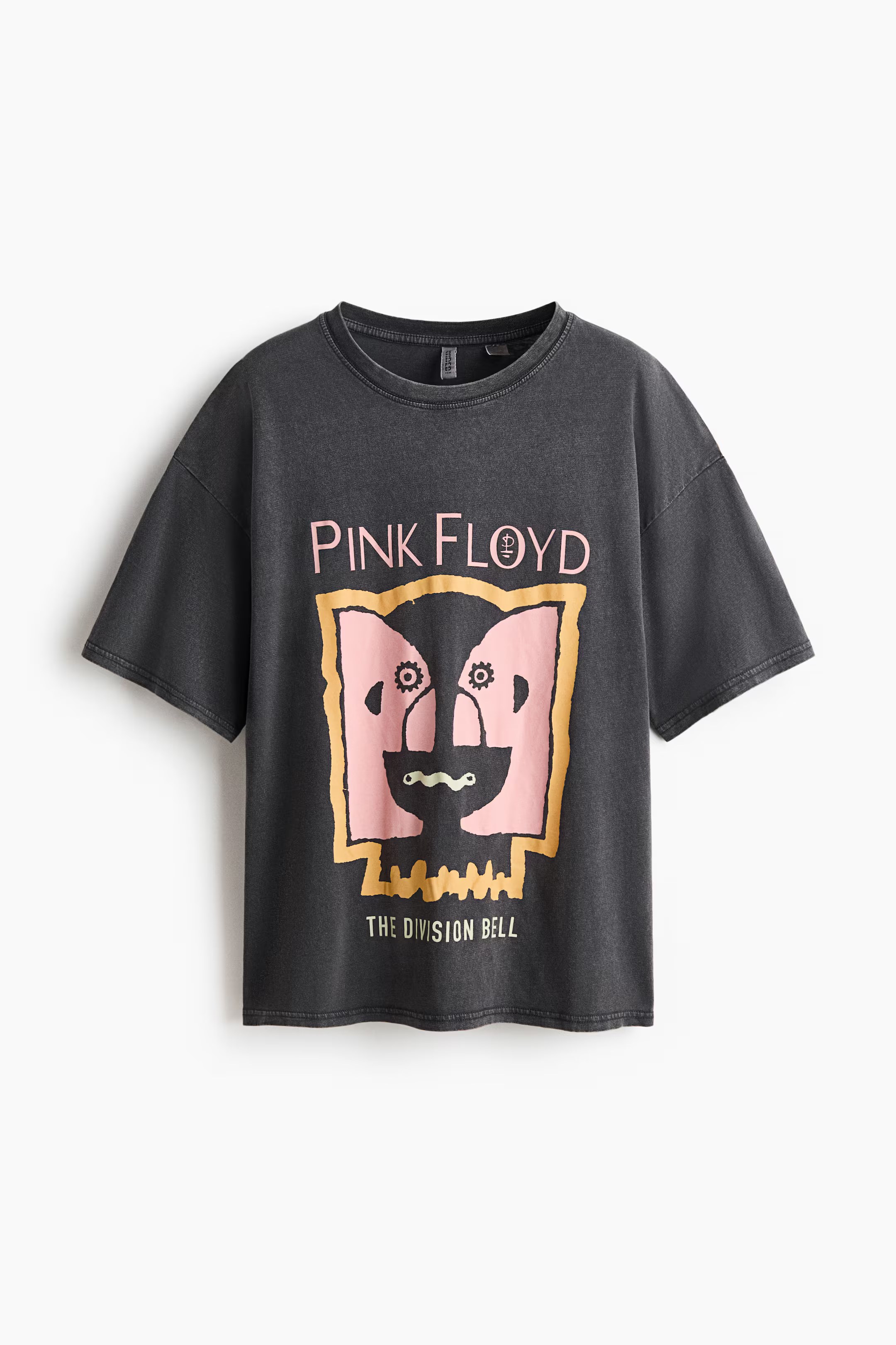 h&M, OVERSIZED PRINTED T-SHIRT - Pink Floyd