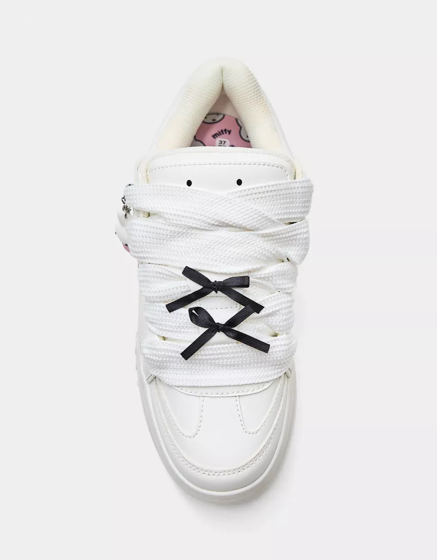 bershka, MIFFY SKATE SNEAKERS