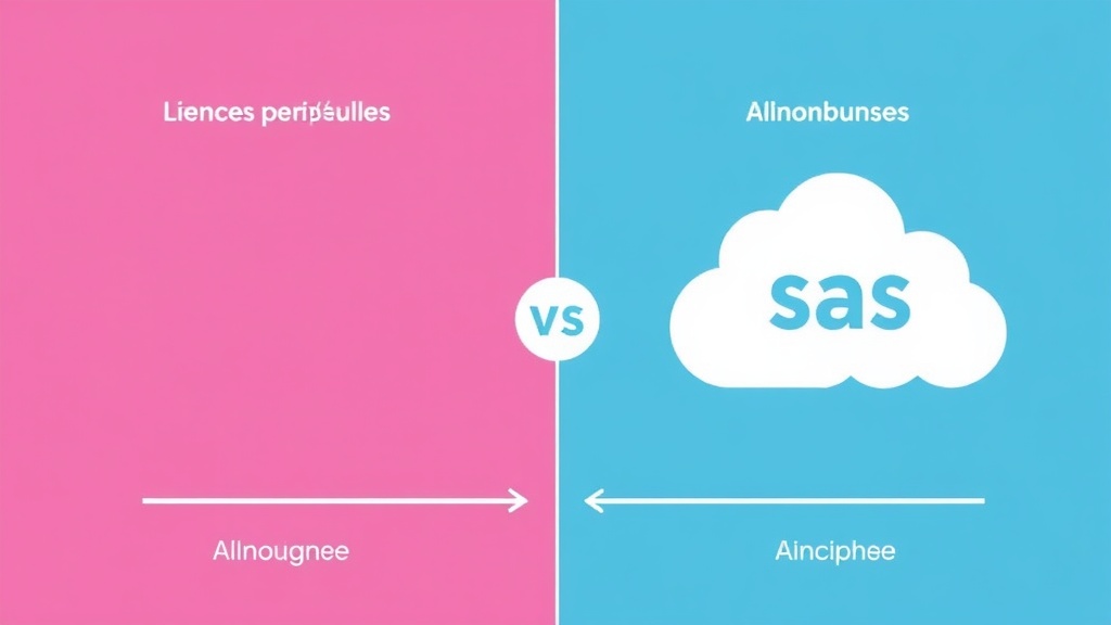 Licences perpétuelles vs abonnements SaaS : l'analyse coût-bénéfice sur 5 ans pour les PME