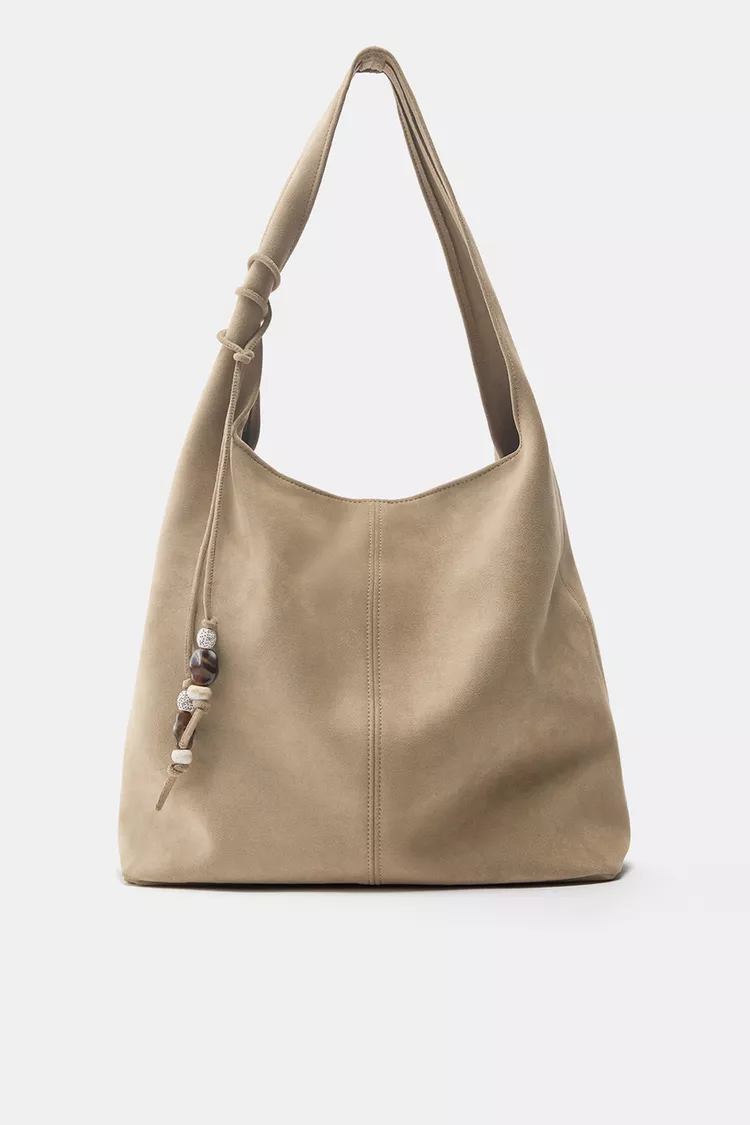 pull & bear, Embellished shopper bag