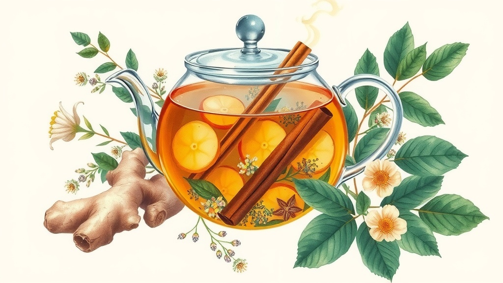 Infusão de Gengiparó e Canela: Receita Anti-inflamatória