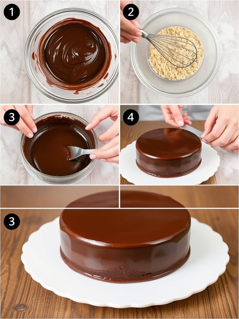 recette gateau au chocolat fondant preparation