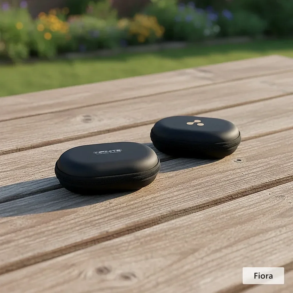 NoirFold Portable Earphone Carrying Case photo 5