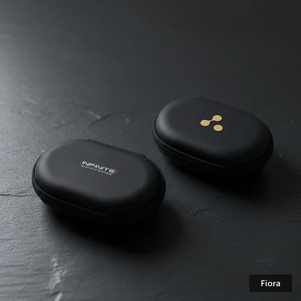NoirFold Portable Earphone Carrying Case photo 4
