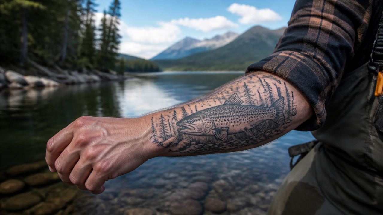 Trout Tattoo Designs for Nature Lovers
