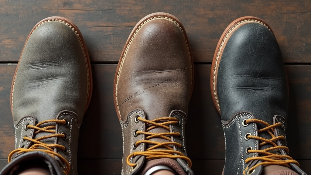 Comparación de calidad de botas de trabajo a diferentes precios