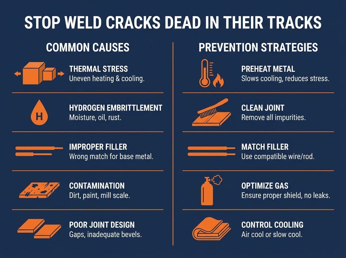How to Stop Your Welds From Cracking The Real Fix for Brittle Joints