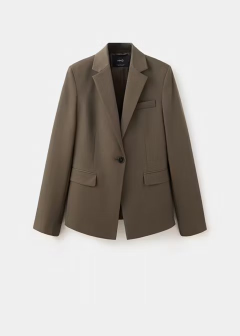 Mango, FITTED SUIT BLAZER