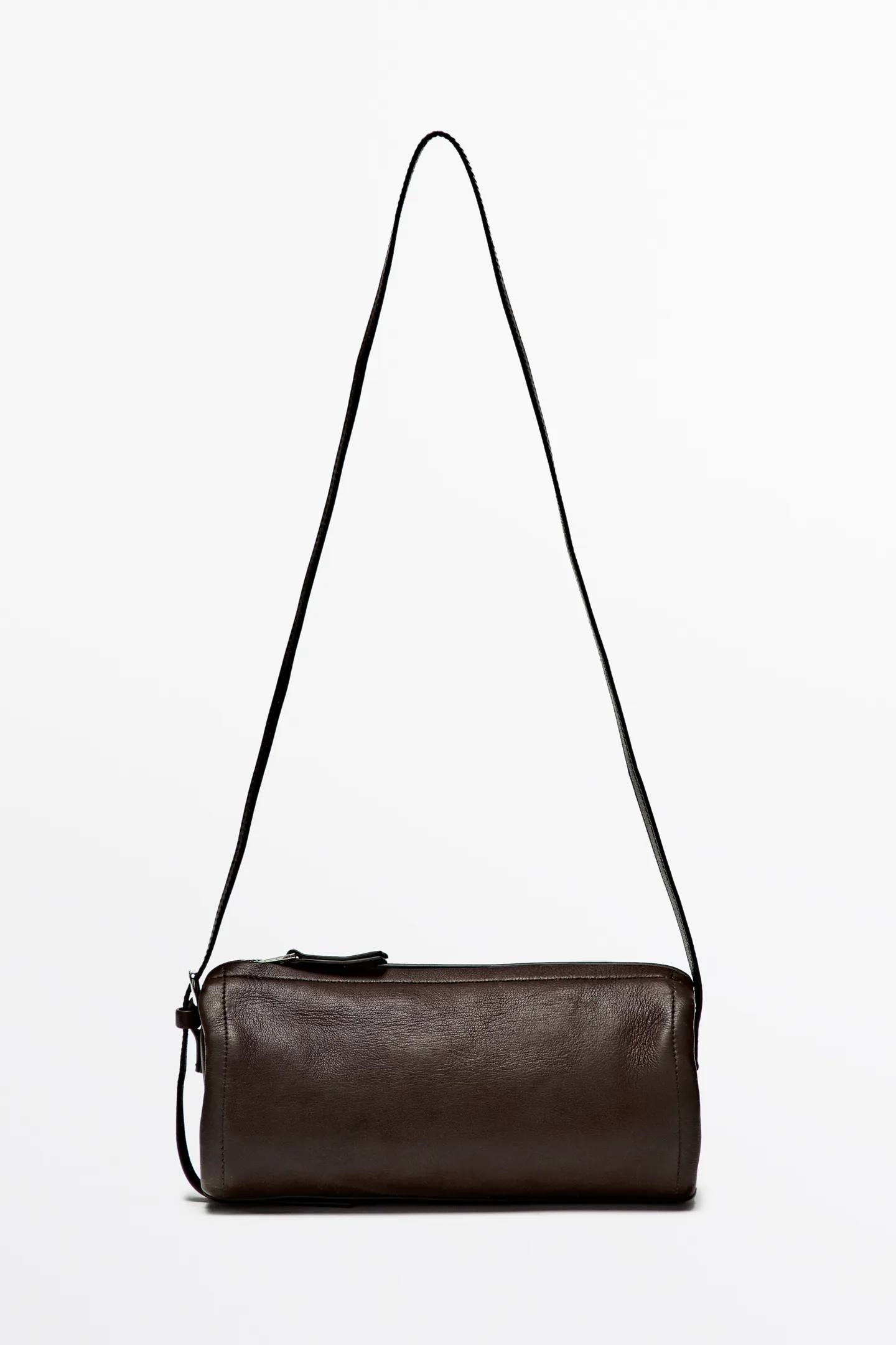 massimo dutti, NAPPA LEATHER CROSSBODY BAG