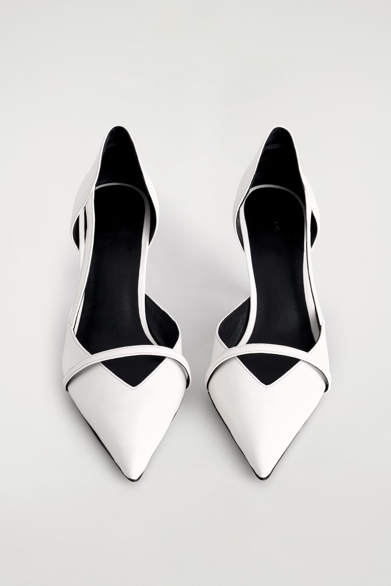 cos, STRAP-DETAIL LEATHER PUMPS