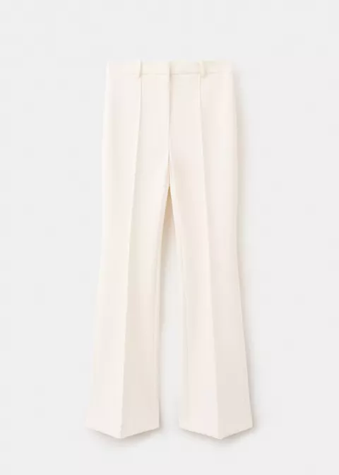 mango, FLARED PANTS WITH SEAMS
