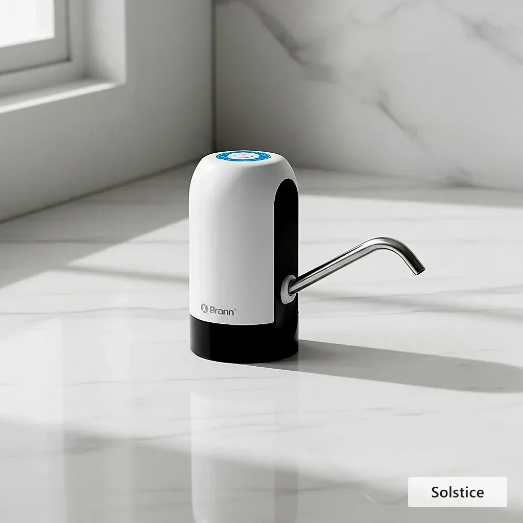 NoirFold™ Automatic Water Bottle Pump Dispenser photo 1