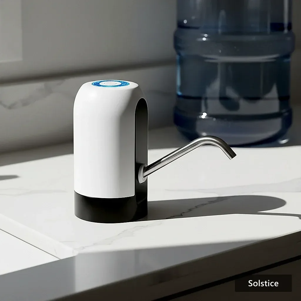 NoirFold™ Automatic Water Bottle Pump Dispenser photo 2