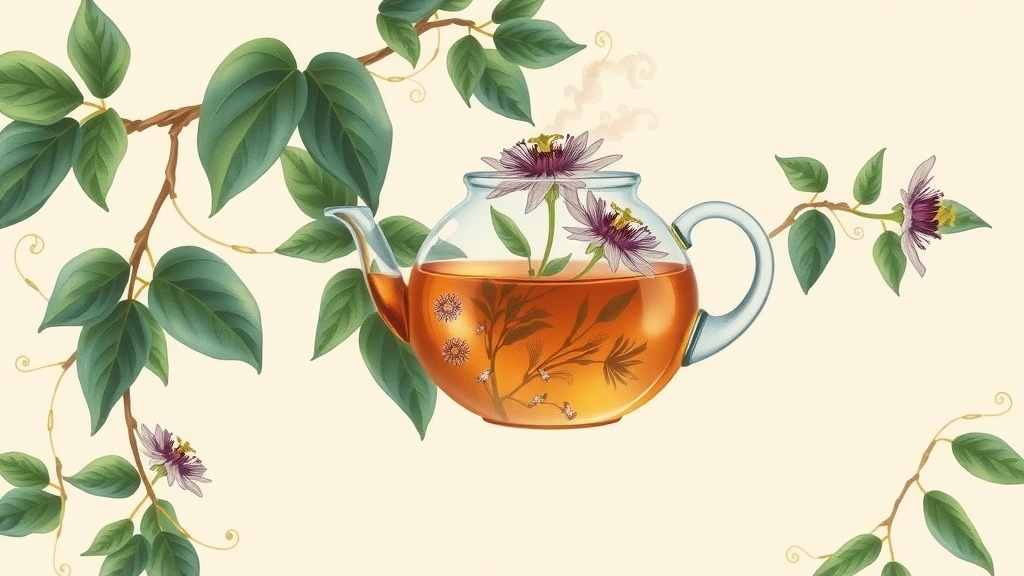 Chá de Passiflora: Benefícios Naturais para Ansiedade