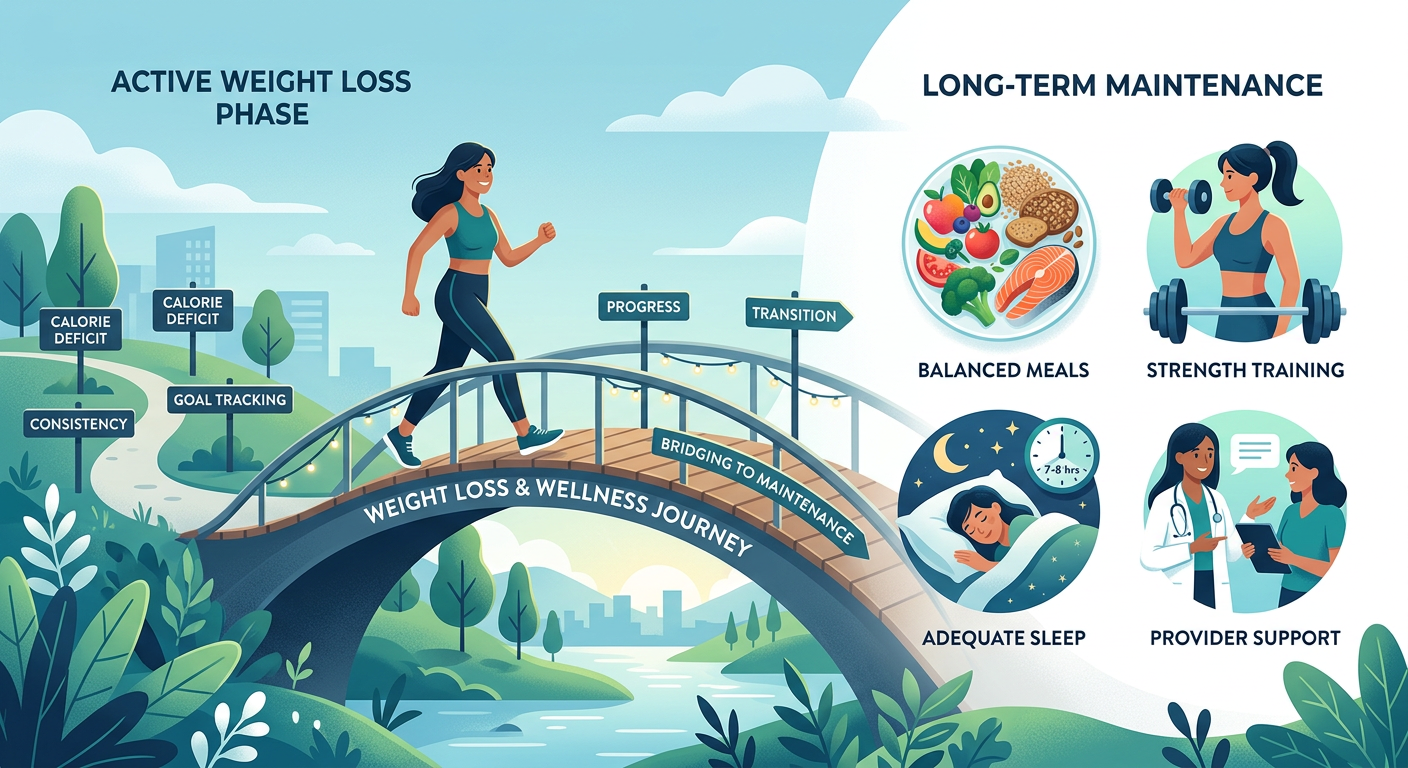 glp 1 maintenance plan GLP-1 Weight Loss Maintenance: How Nutritional Therapy Prevents Rebound After Stopping Ozempic, Wegovy or Mounjaro Maintenance on GLP-1 is harder
