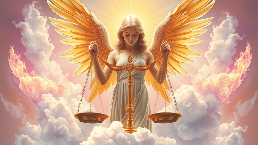 Sonhar com Arcanjo Zadquiel: Amor Divino e Justiça