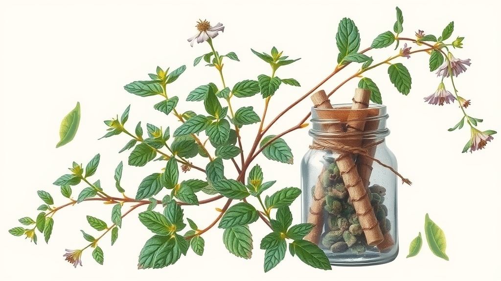Chá de Menta-do-Campo para Dor de Cabeça