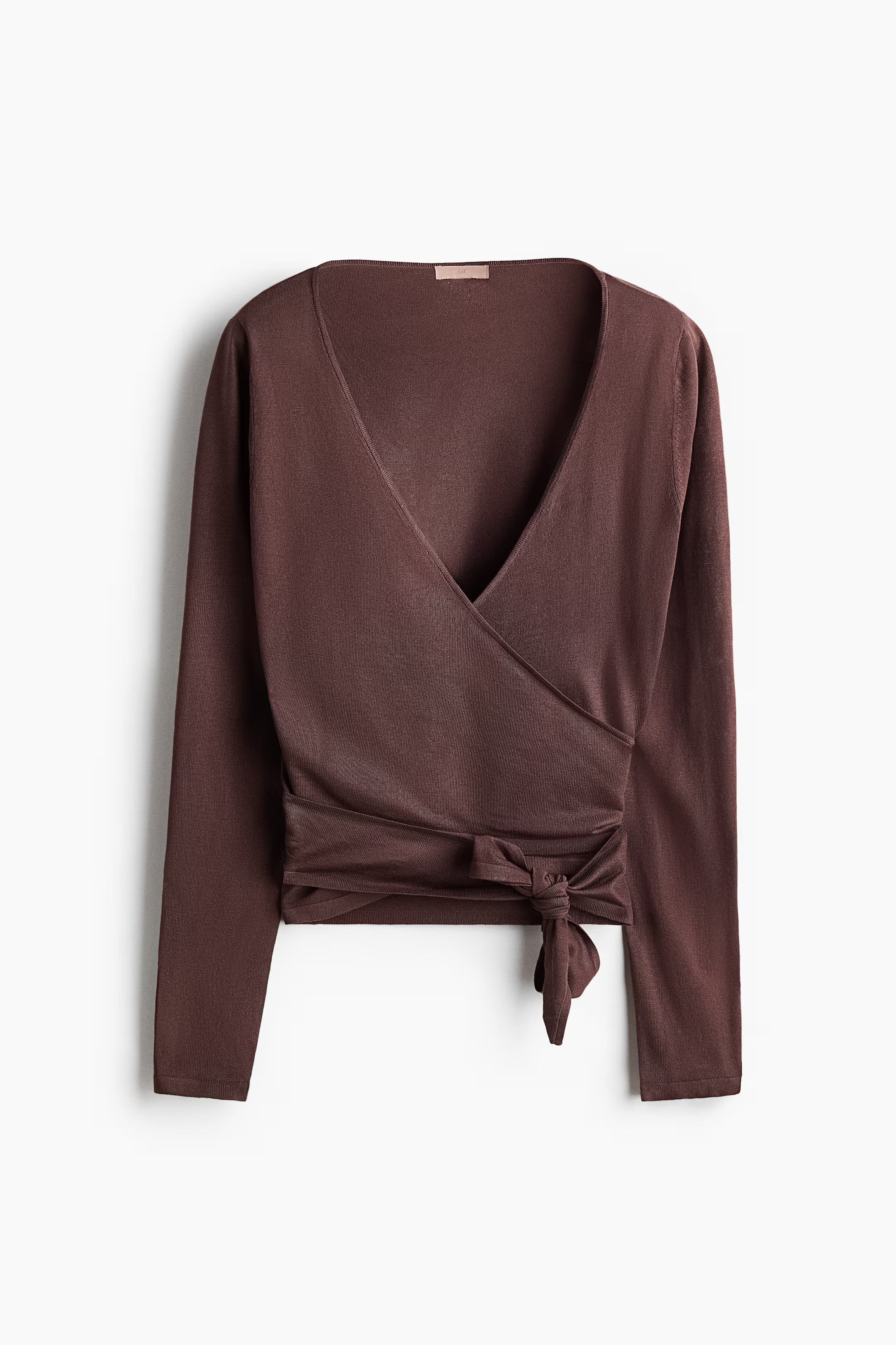 H&M, FINE-KNIT WRAP CARDIGAN