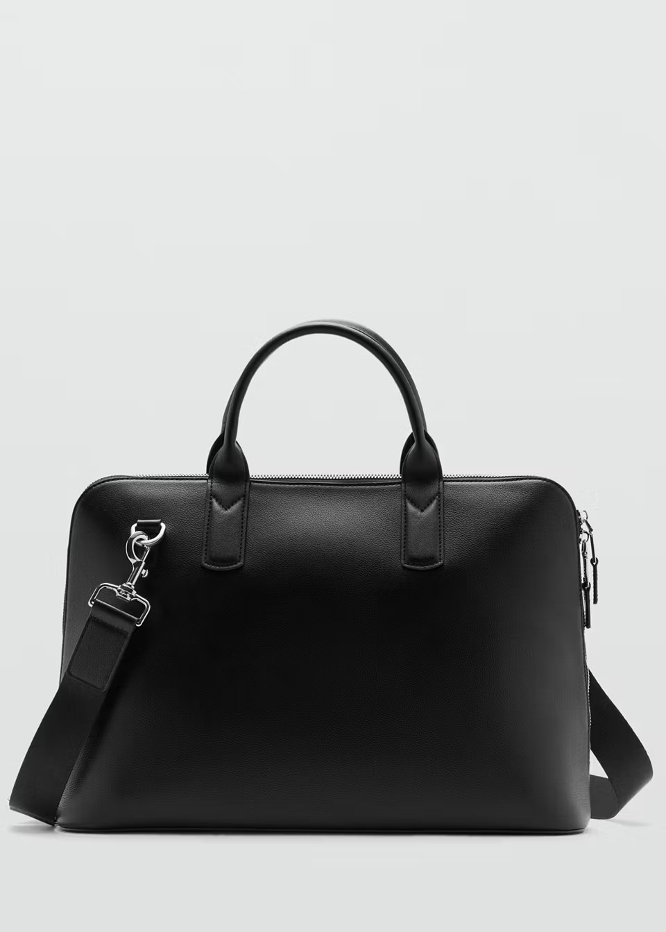 mango, 100% LEATHER TOTE BAG