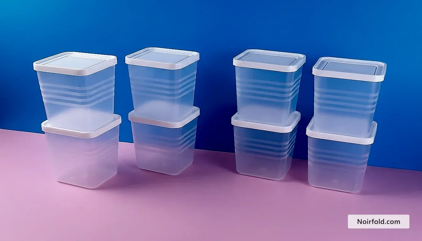 NoirFold 6-Piece Airtight Container Set