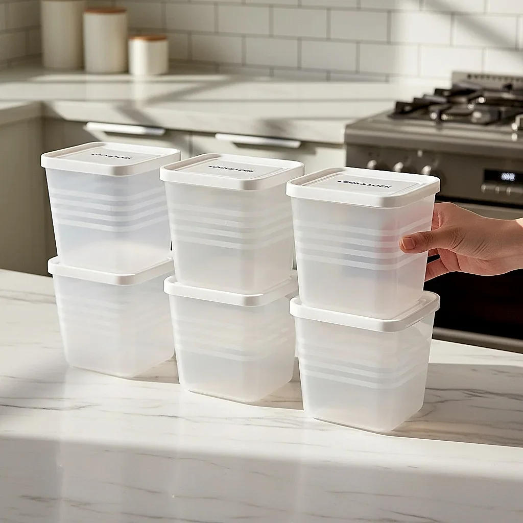 NoirFold 6-Piece Airtight Container Set