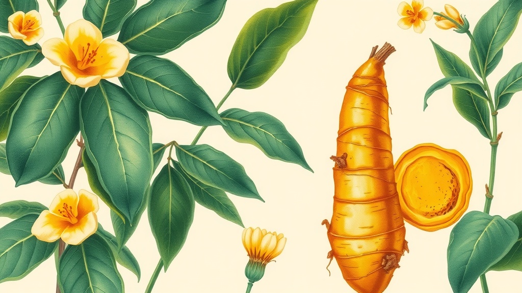 Raiz de Cúrcuma: Propriedades Anti-inflamatórias e Usos