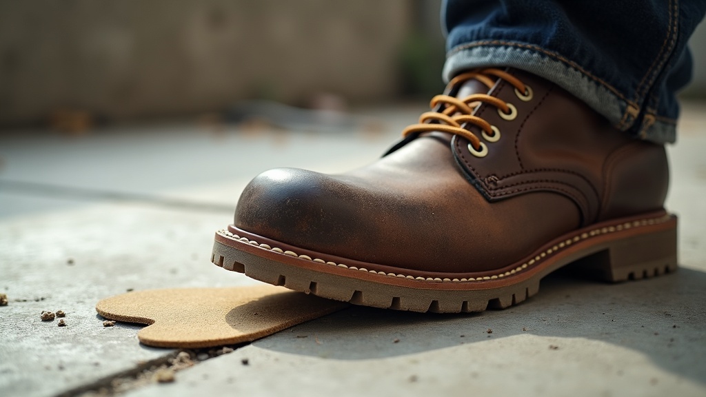 Choosing the right insole arch height for work boots