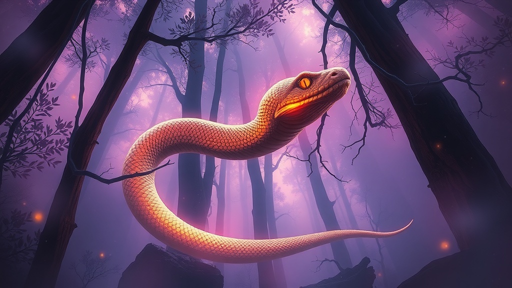 Sonhar com Cobra Amarela: Transformação e Sabedoria