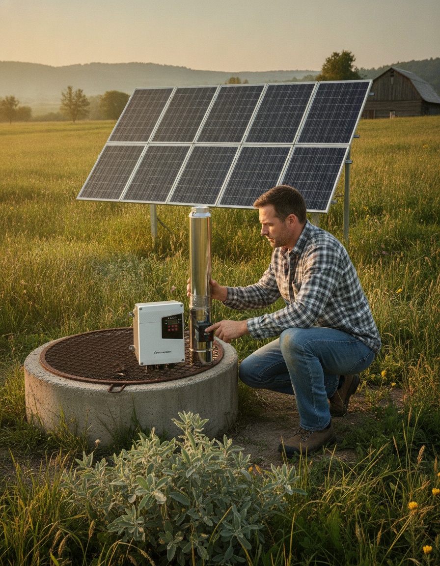 Avance en tecnologías de bombeo: Bomba solar sumergible centrífuga optimizada para pozos profundos