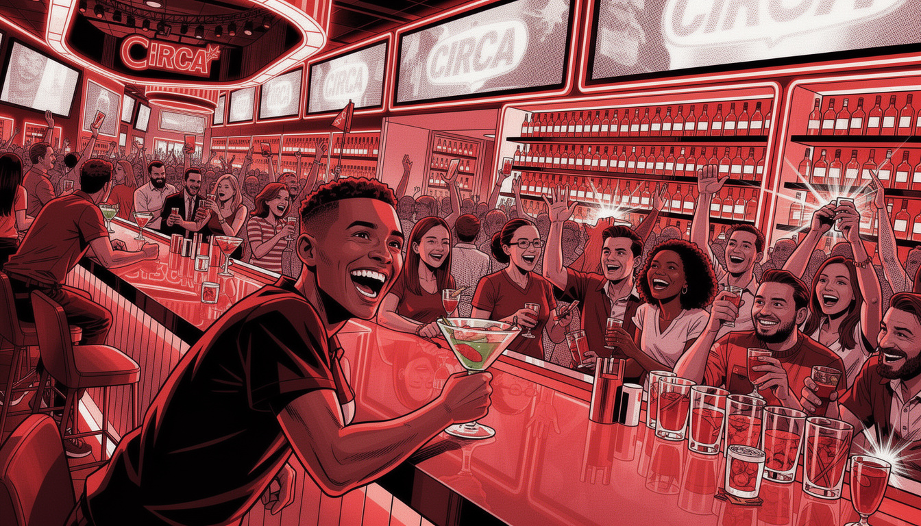 Circa's 165-Foot MEGA BAR Remains Nevada's Longest Indoor Bar This Summer