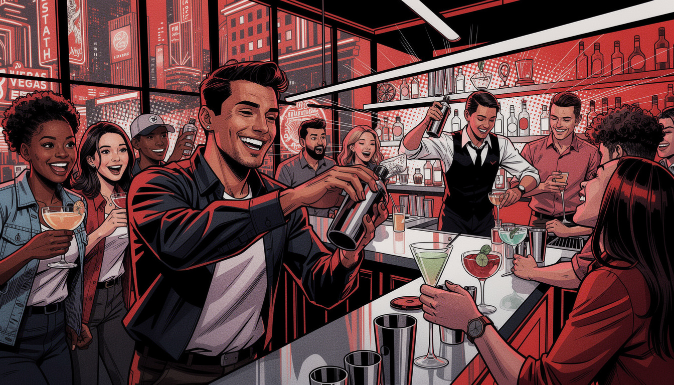 New Las Vegas Bar Class Serves About 140 Cocktails: Hours and Location