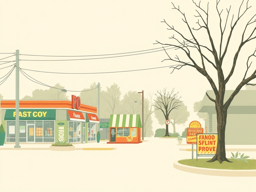 Image for Food Swamps Outpace Food Deserts as Fast-Food Density Surges Over Two Decades