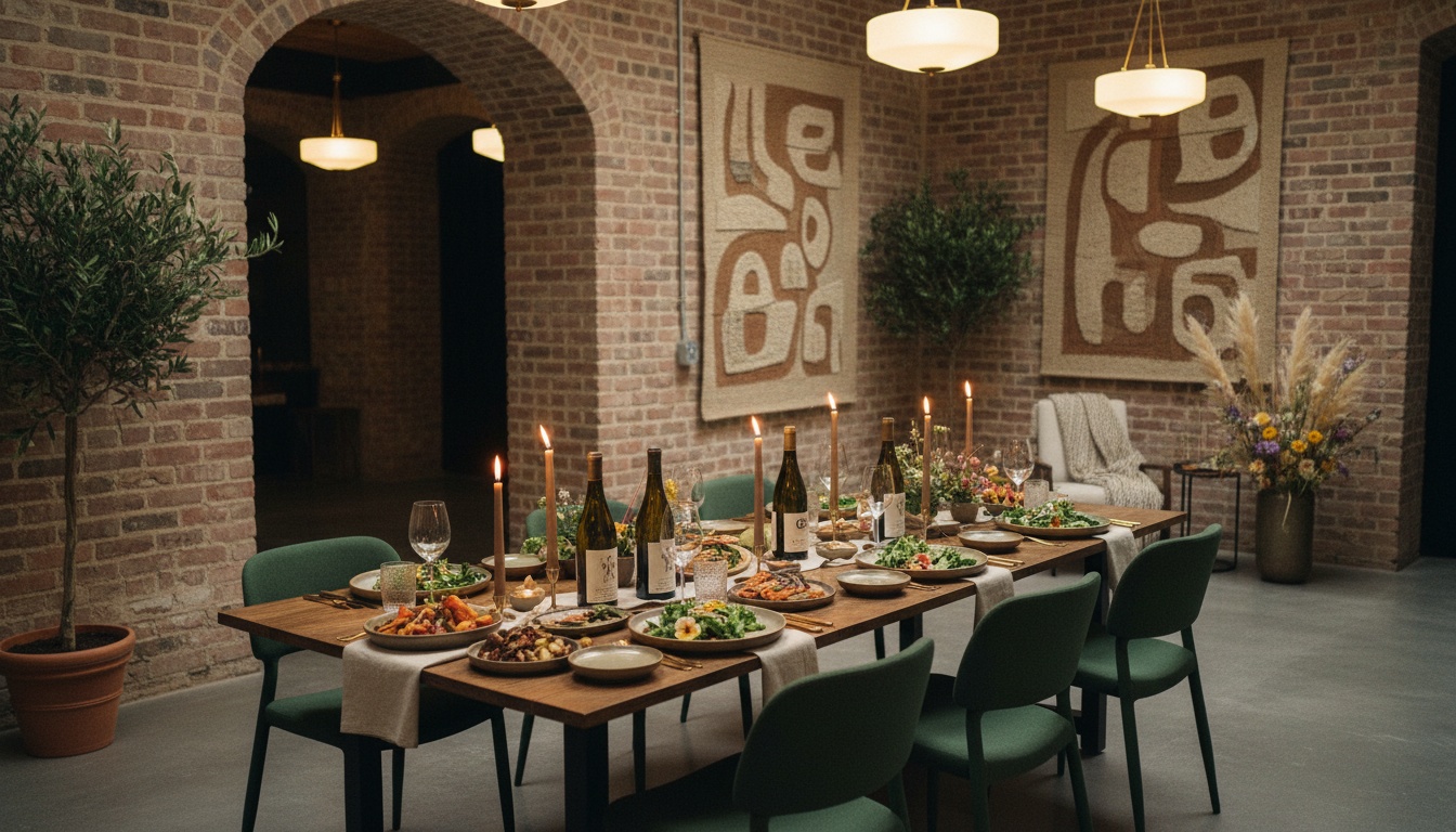 Private event setup at a stylish Montreal venue