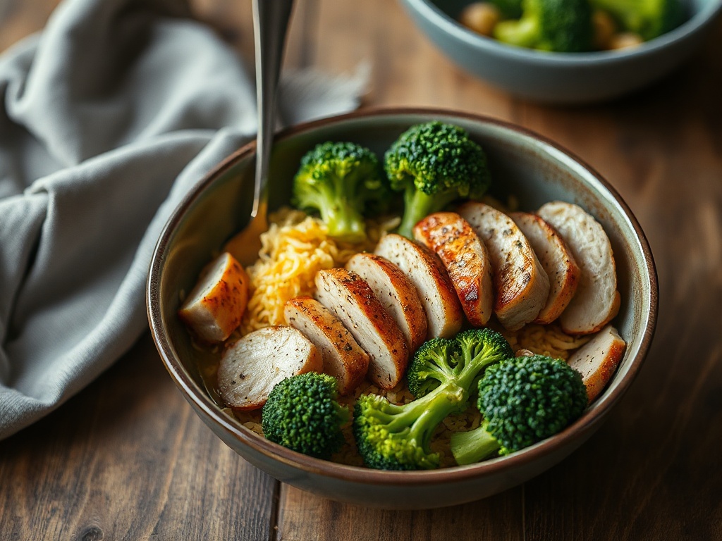 Bowl Sportif au Sarrasin Grillé et Poulet Laqué au Miel : Recette Saine et Rapide