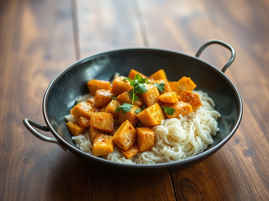 Wok de Dinde Curry-Coco Express : Recette Sportive Rapide et Maison