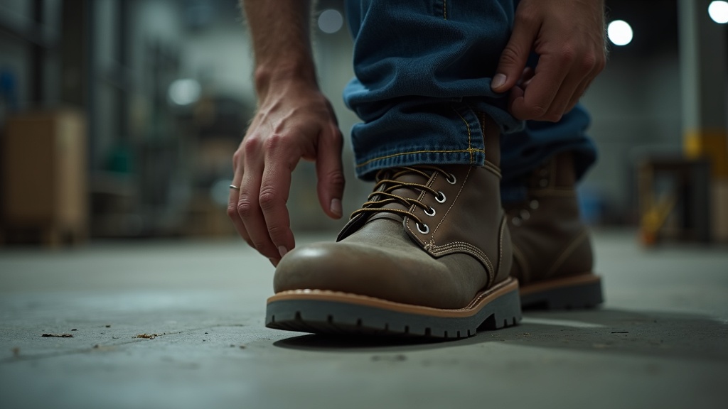 Tingling feet and numbness in work boots at the jobsite