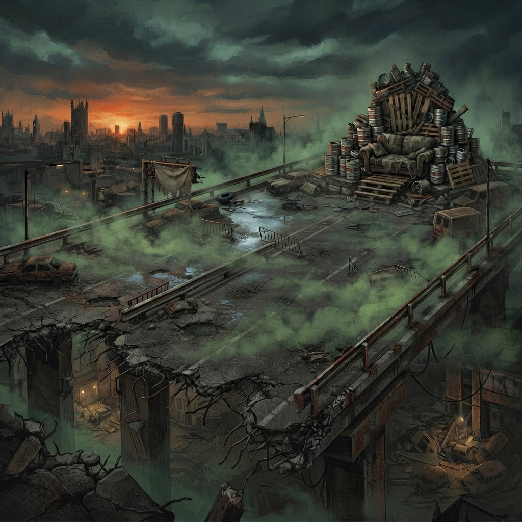 Image: Repaint this exact scene as a photorealistic paint