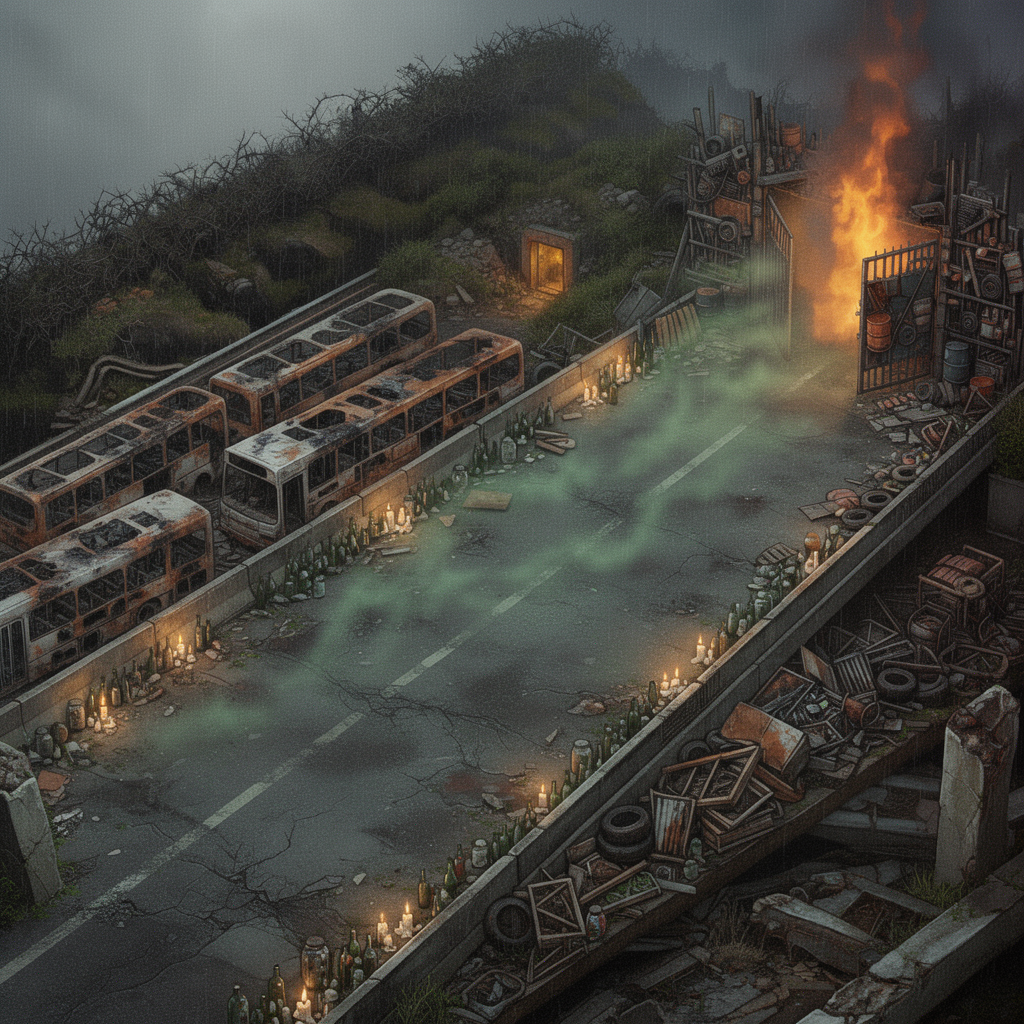 Image: Repaint this exact scene as a photorealistic paint