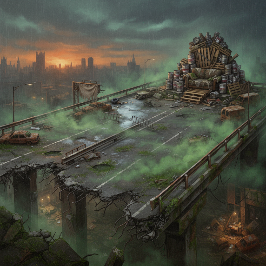 Image: Repaint this exact scene as a photorealistic paint