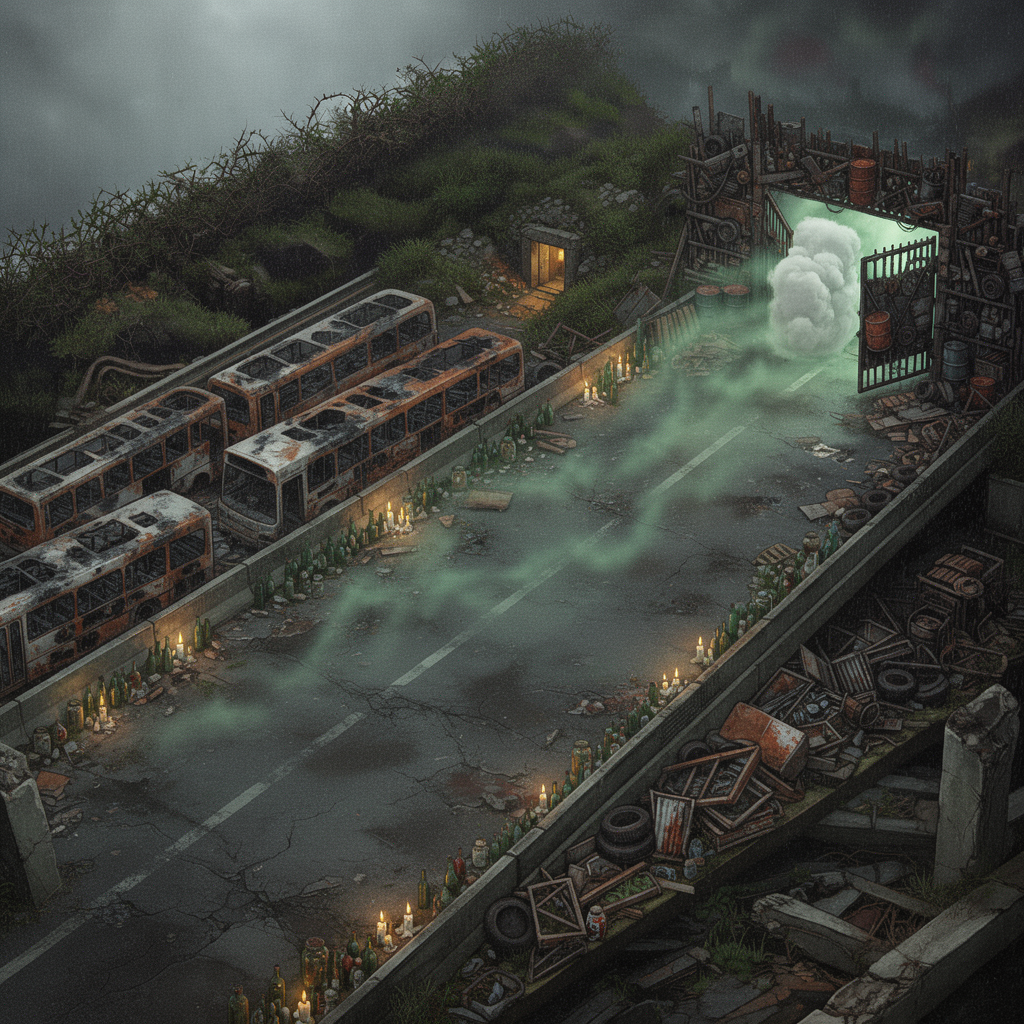Image: Repaint this exact scene as a photorealistic paint