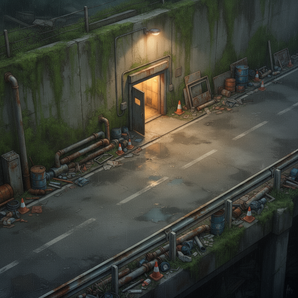 Image: Repaint this exact scene as a photorealistic paint