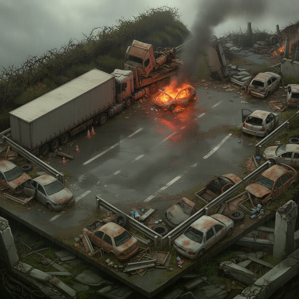 Image: Repaint this exact scene as a photorealistic paint