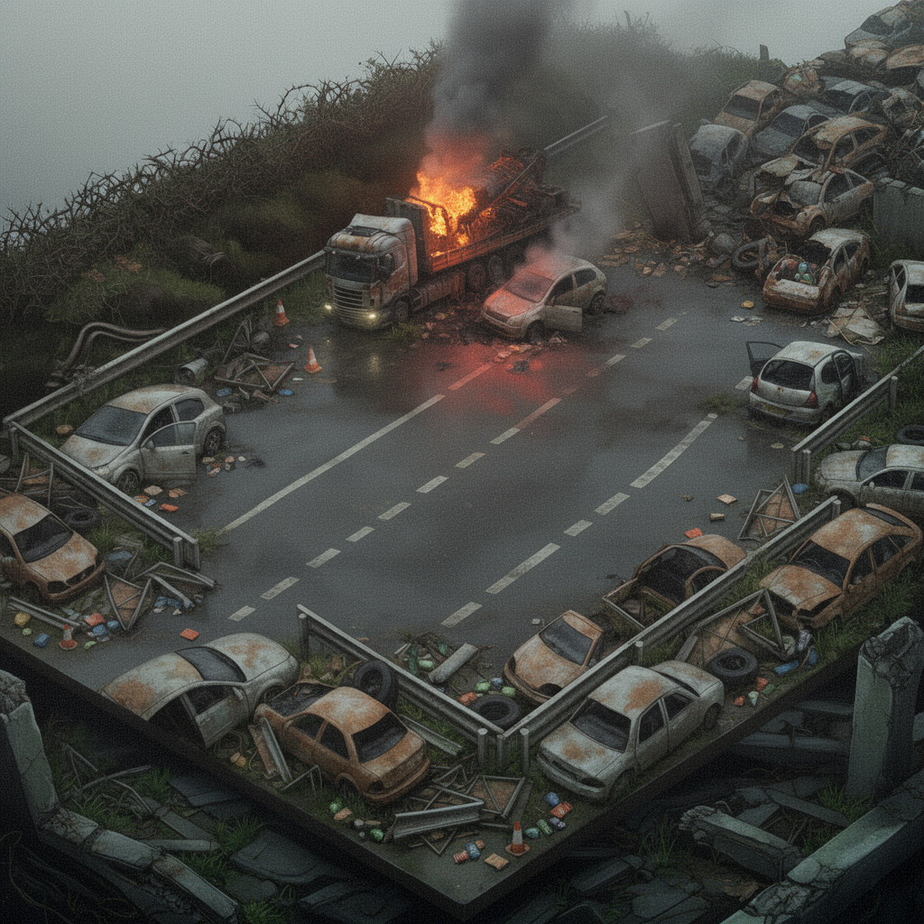 Image: Repaint this exact scene as a photorealistic paint